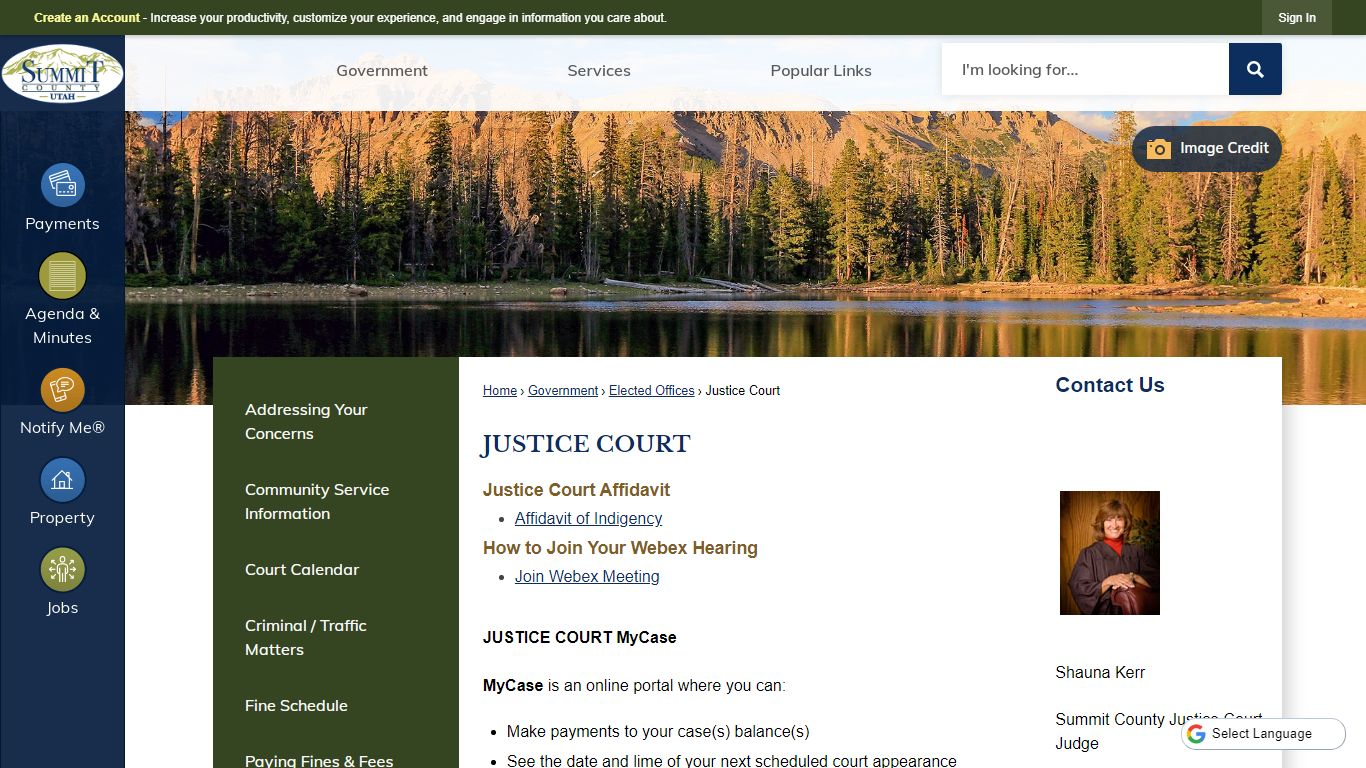 Justice Court | Summit County, UT - Official Website